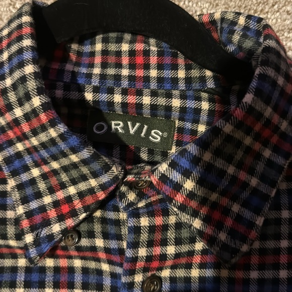 Orvis Flannel Shirt - Size Large - Picture 2 of 3